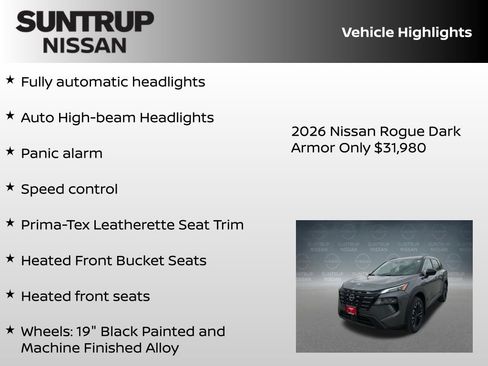 New 2026 Nissan Rogue SV image 32