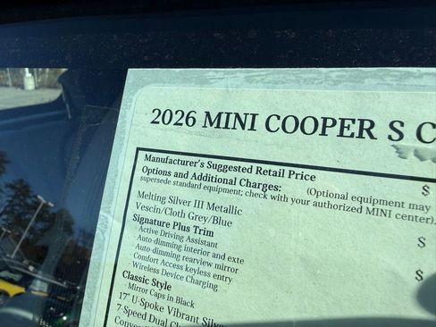 New 2026 MINI Cooper S image 28