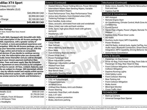 Used 2020 Cadillac XT4 Sport image 26