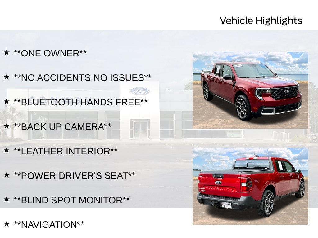 Certified 2025 Ford Maverick Lariat w/ 4K Tow Package AWD/4WD image 6