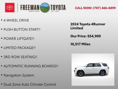 Used 2024 Toyota 4Runner Limited AWD/4WD image 10