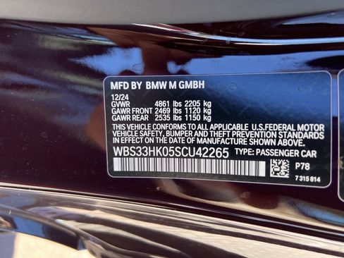 Used 2025 BMW M4 xDrive Competition image 34