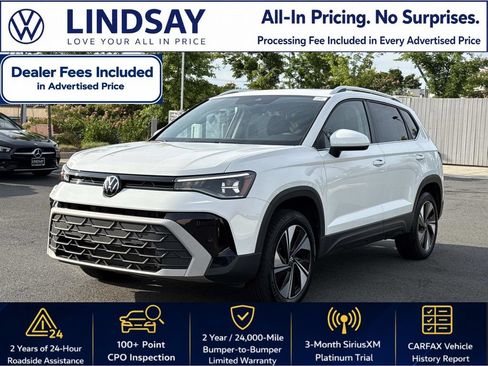 Used 2025 Volkswagen Taos SE w/ Panoramic Sunroof Package AWD/4WD image 6