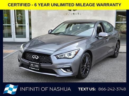 Certified 2023 INFINITI Q50 Luxe w/ Cargo Package AWD/4WD image 1