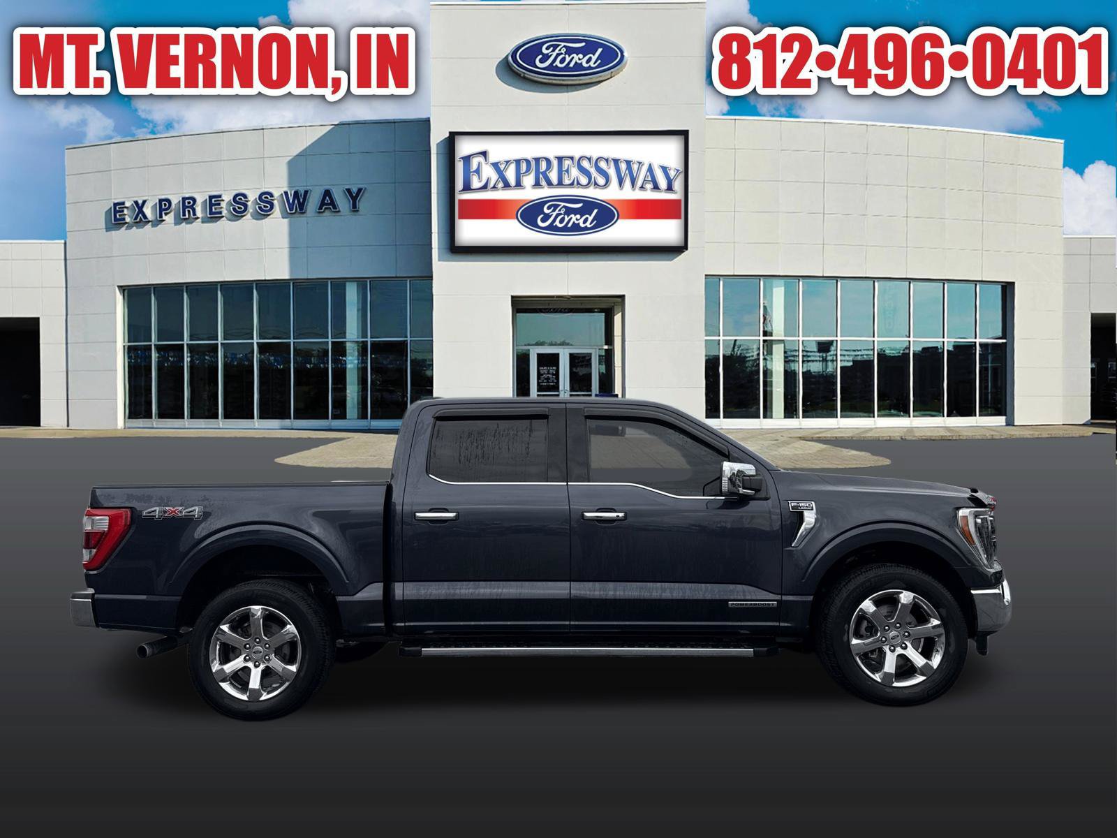 Used 2021 Ford F150 Lariat w/ Equipment Group 502A High AWD/4WD image 12