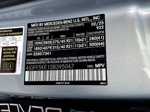 New 2025 Mercedes-Benz GLS 450 4MATIC image 13