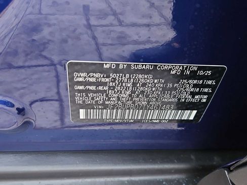 New 2026 Subaru Outback Premium image 34