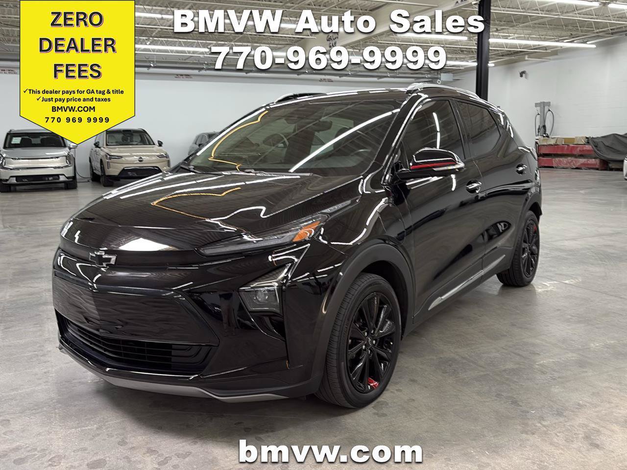 Used 2023 Chevrolet Bolt EUV Premier w/ Sun & Sound Package FWD image 1