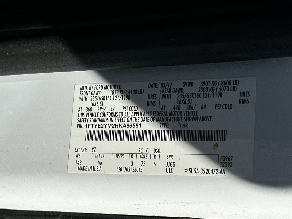 Used 2017 Ford Transit 150 148 Low Roof RWD image 24