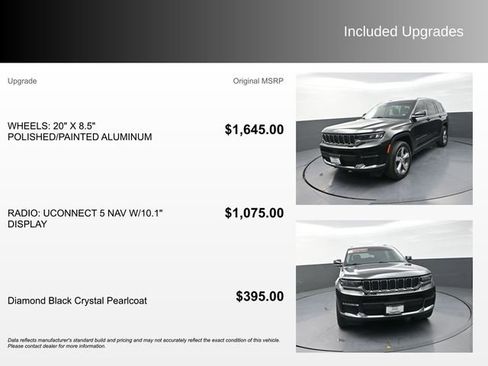 Used 2022 Jeep Grand Cherokee L Limited AWD/4WD image 4