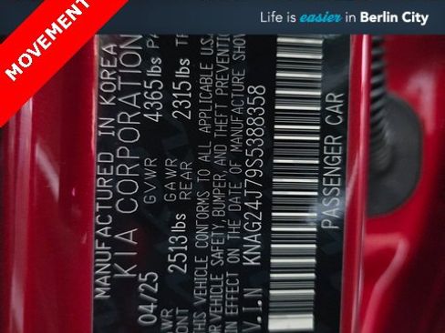 New 2025 Kia K5 LXS image 26