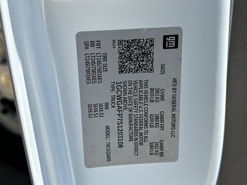 New 2025 Chevrolet Express 2500 w/ Driver Convenience Package image 34