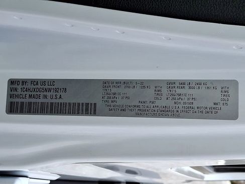 Certified 2022 Jeep Wrangler Unlimited Sport image 13