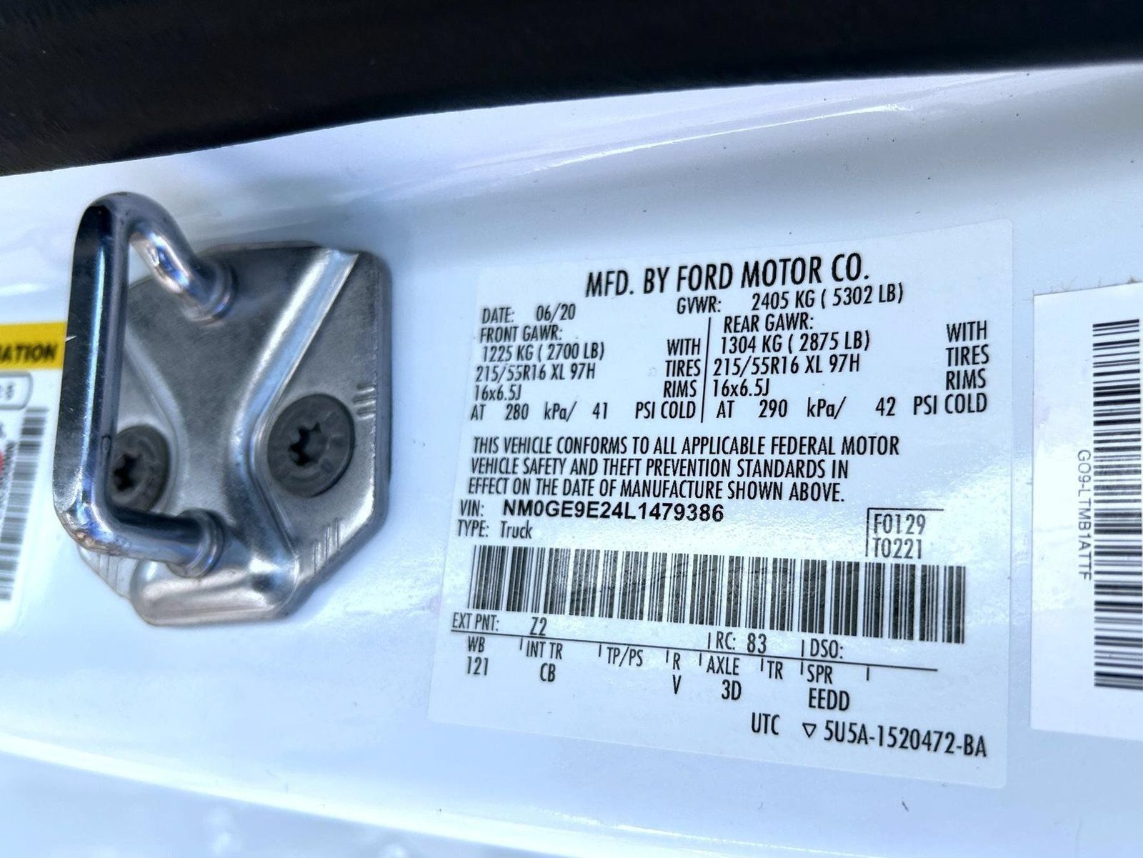 Used 2020 Ford Transit Connect XL FWD image 26
