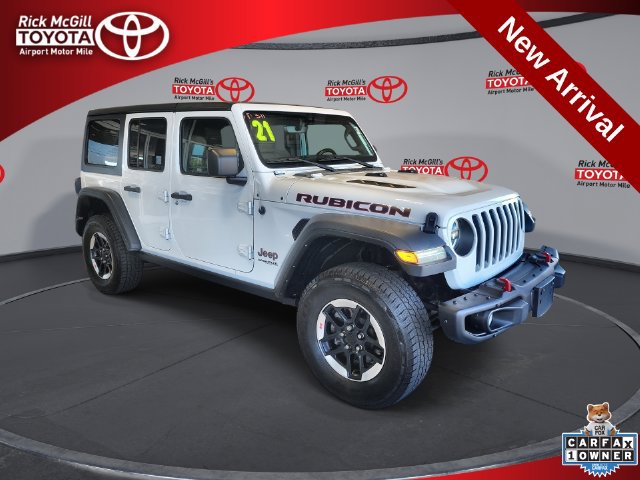 Used 2021 Jeep Wrangler Unlimited Rubicon AWD/4WD image 1