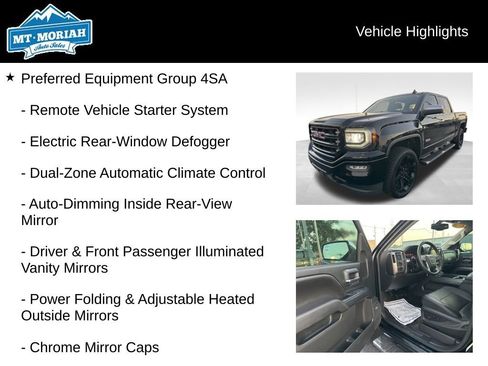 Used 2016 GMC Sierra 1500 SLT w/ All-Terrain Package image 8