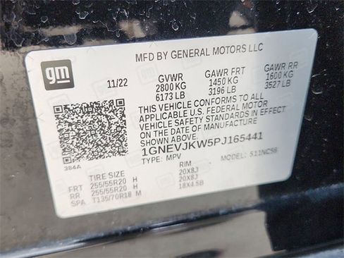 Certified 2023 Chevrolet Traverse RS image 35