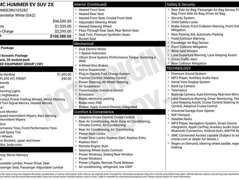 Used 2024 GMC Hummer EV 2X AWD/4WD image 3