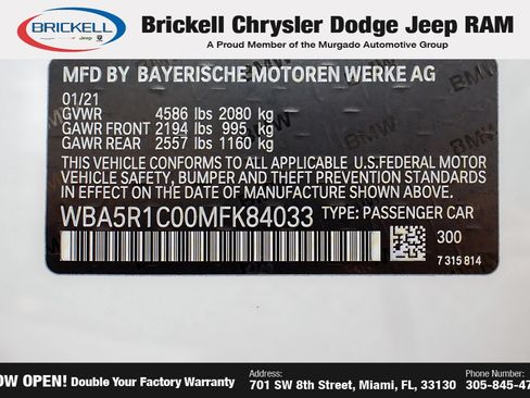 Used 2021 BMW 330i Sedan w/ Convenience Package RWD image 37