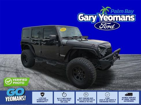 Used 2012 Jeep Wrangler Unlimited Rubicon w/ Connectivity Group AWD/4WD image 1