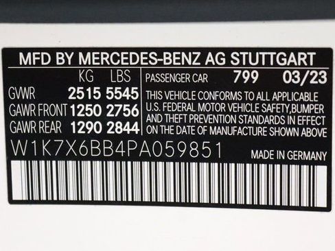 Certified 2023 Mercedes-Benz AMG GT 53 image 36