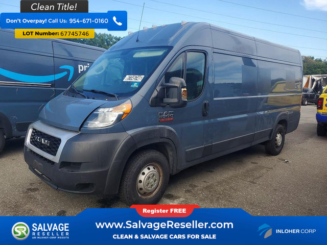 Used 2020 RAM ProMaster 3500 FWD image 1