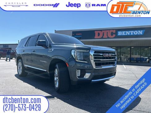 Used 2021 GMC Yukon SLT w/ SLT Luxury Plus Package image 1