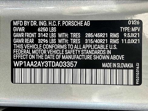 New 2026 Porsche Cayenne AWD/4WD image 23