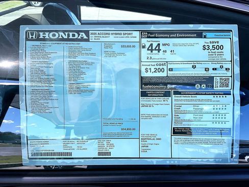 New 2025 Honda Accord Sport image 21