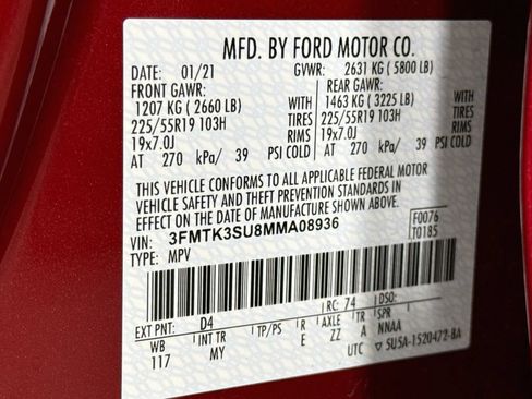 Used 2021 Ford Mustang Mach-E Premium AWD/4WD image 36