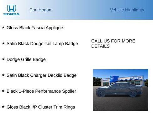 Used 2021 Dodge Charger SXT w/ Blacktop Package RWD image 8