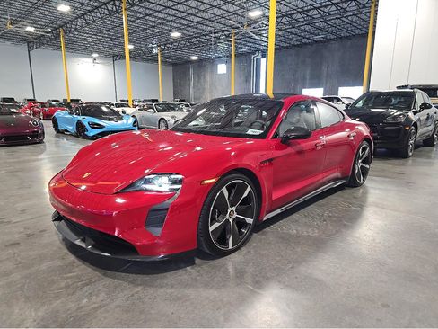 Used 2022 Porsche Taycan Turbo S AWD/4WD image 3