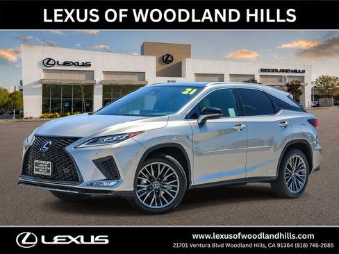 Used 2021 Lexus RX 450h F Sport w/ Cold Weather Package (CT) AWD/4WD image 1