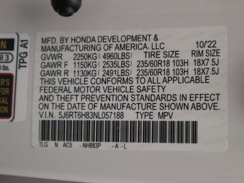 Used 2022 Honda CR-V EX-L image 35