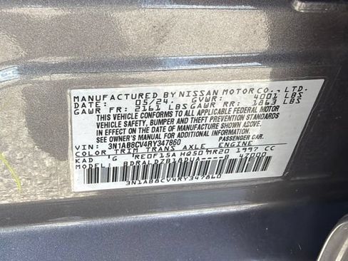 Used 2024 Nissan Sentra SV FWD image 52