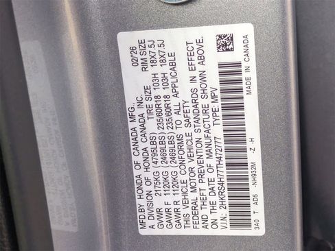 New 2026 Honda CR-V EX-L image 36