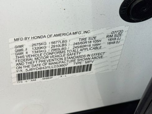Used 2020 Acura MDX SH-AWD image 30