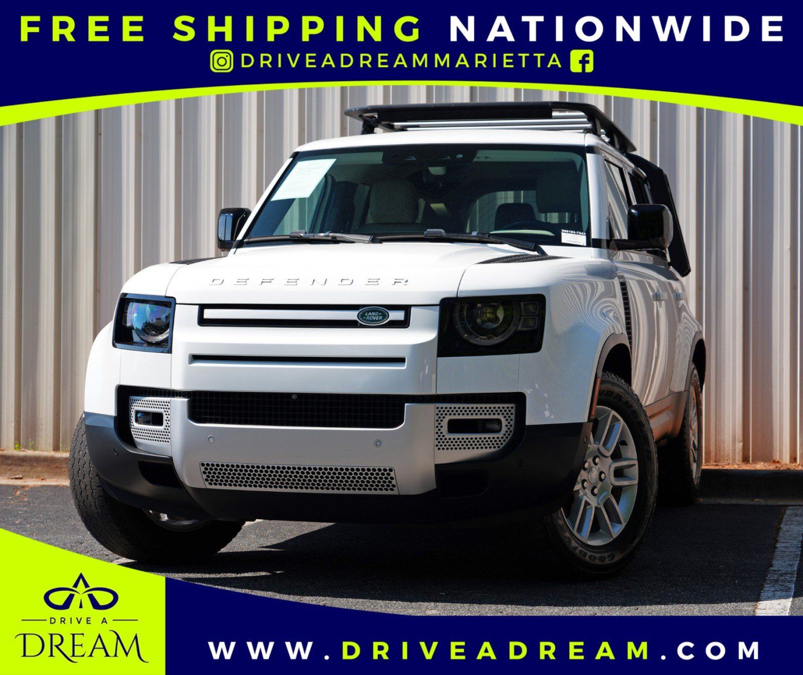 Used 2022 Land Rover Defender 110 S AWD/4WD image 1