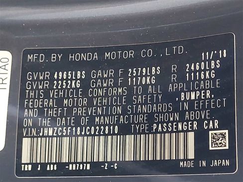 Used 2018 Honda Clarity Plug-In Hybrid image 44