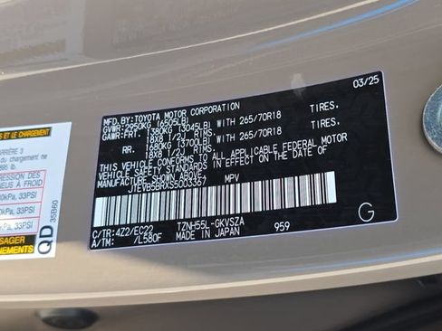 Used 2025 Toyota 4Runner TRD Pro AWD/4WD image 37