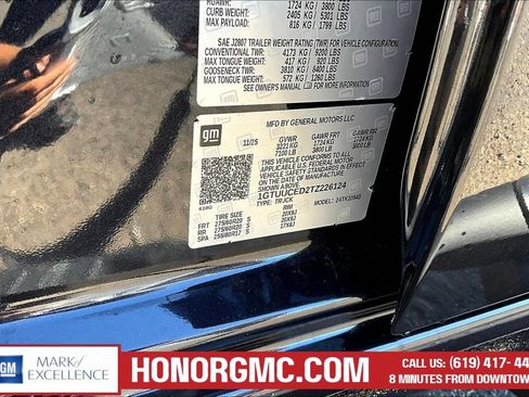 Used 2026 GMC Sierra 1500 Elevation w/ LPO, GMC Protection Package AWD/4WD image 20