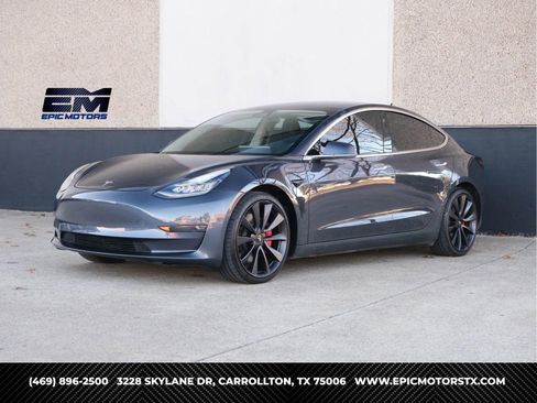 Used 2020 Tesla Model 3 Performance image 1