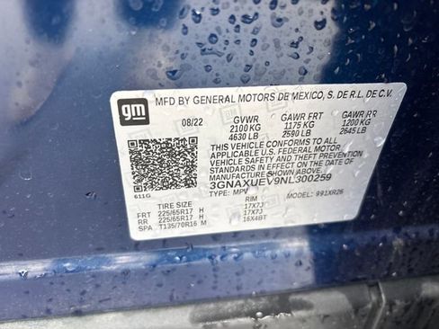Used 2022 Chevrolet Equinox LT AWD/4WD image 27
