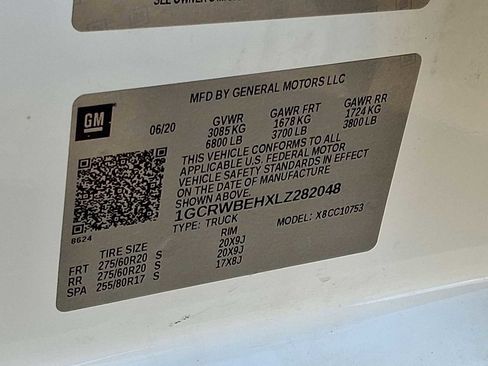 Certified 2020 Chevrolet Silverado 1500 Custom w/ Custom Value Package image 37