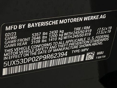 Certified 2023 BMW X3 xDrive30i w/ Convenience Package AWD/4WD image 24