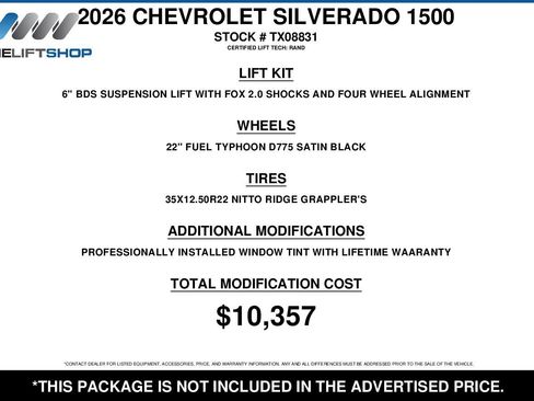Used 2026 Chevrolet Silverado 1500 High Country image 2