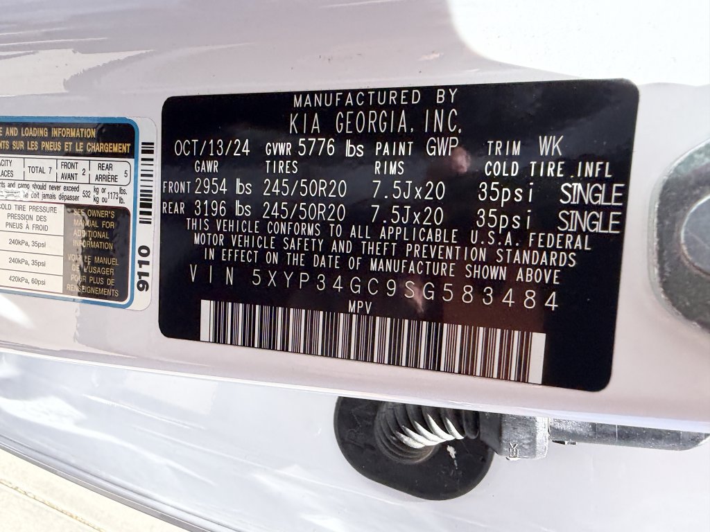 Used 2025 Kia Telluride EX w/ EX Captain's Chair Package FWD image 45
