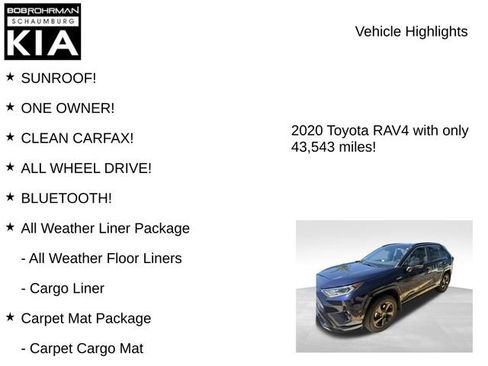 Used 2020 Toyota RAV4 XSE w/ XSE Grade Weather Package AWD/4WD image 8
