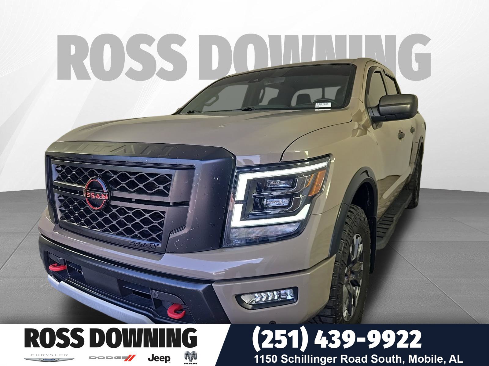 Used 2024 Nissan Titan PRO-4X w/ Pro-4x Utility Package AWD/4WD image 1