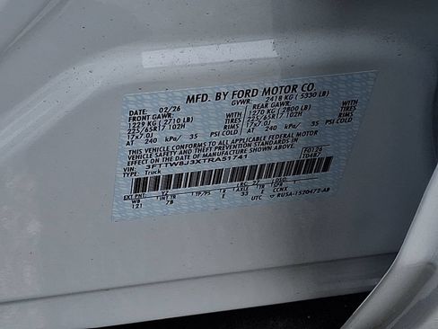New 2026 Ford Maverick XLT w/ Equipment Group 301A AWD/4WD image 11